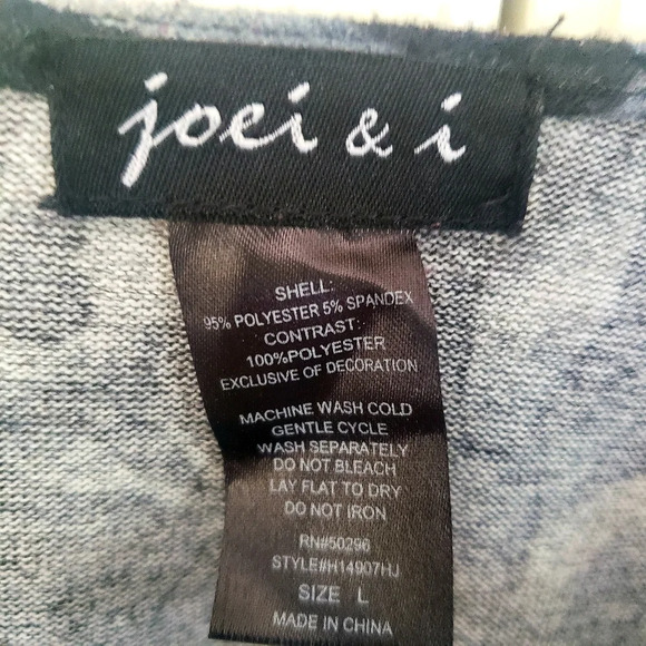 joei & I Animal Print Dressy Top - Picture 7 of 8